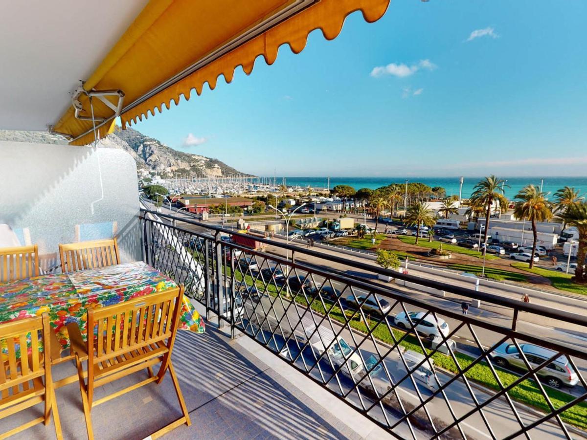 Studio Climatise Avec Terrasse Face Mer A Menton - Fr-1-196-208 Exterior foto